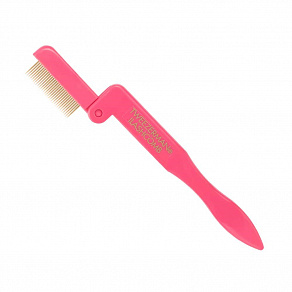 Tweezerman Folding Lash Comb Pink Складная расческа для ресниц 1054-PLLT