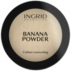INGRID Pressed Banana Powder Компактная цветокорректирующая пудра