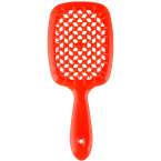 Janeke Hair Brush Rectangular Small Coral Щётка для волос маленькая