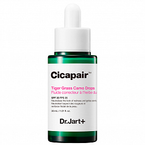 Dr. Jart+ Cicapair Tiger Grass Camo Drops SPF35 Корректирующая сыворотка