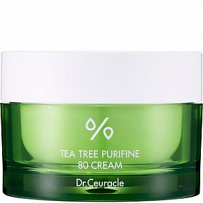 Dr.Ceuracle Tea Tree Purifine 80 Cream Крем для проблемной кожи с 80% чайного дерева
