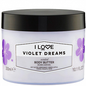 I LOVE Signature Violet Dreams Body Butter Масло для тела «Фиолетовые мечты»